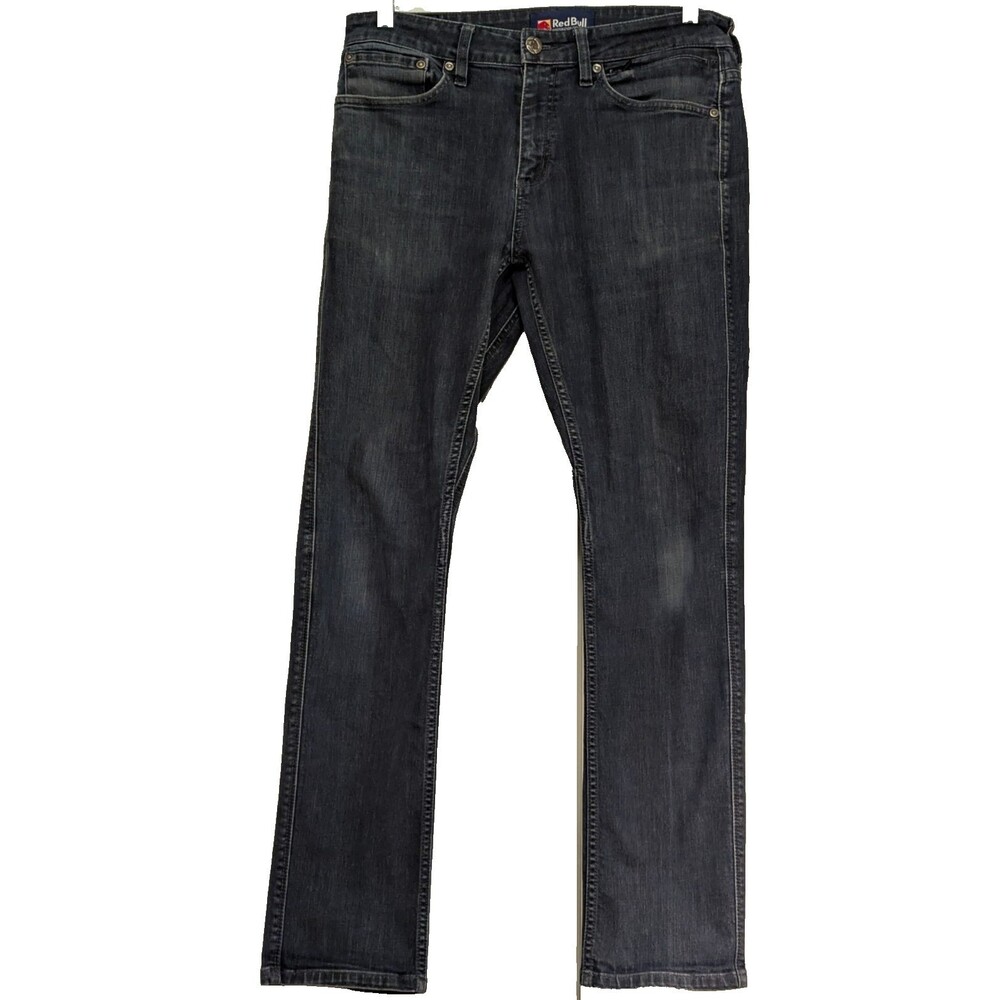 Red Bull Distribution Men's 32x32 Relaxed Taper Coolmax Denim Jeans Workwear